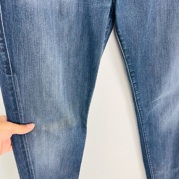 ROCK & REPUBLIC BLUE SKINNY JEANS ANKLE ZIPPER - Picture 4 of 9